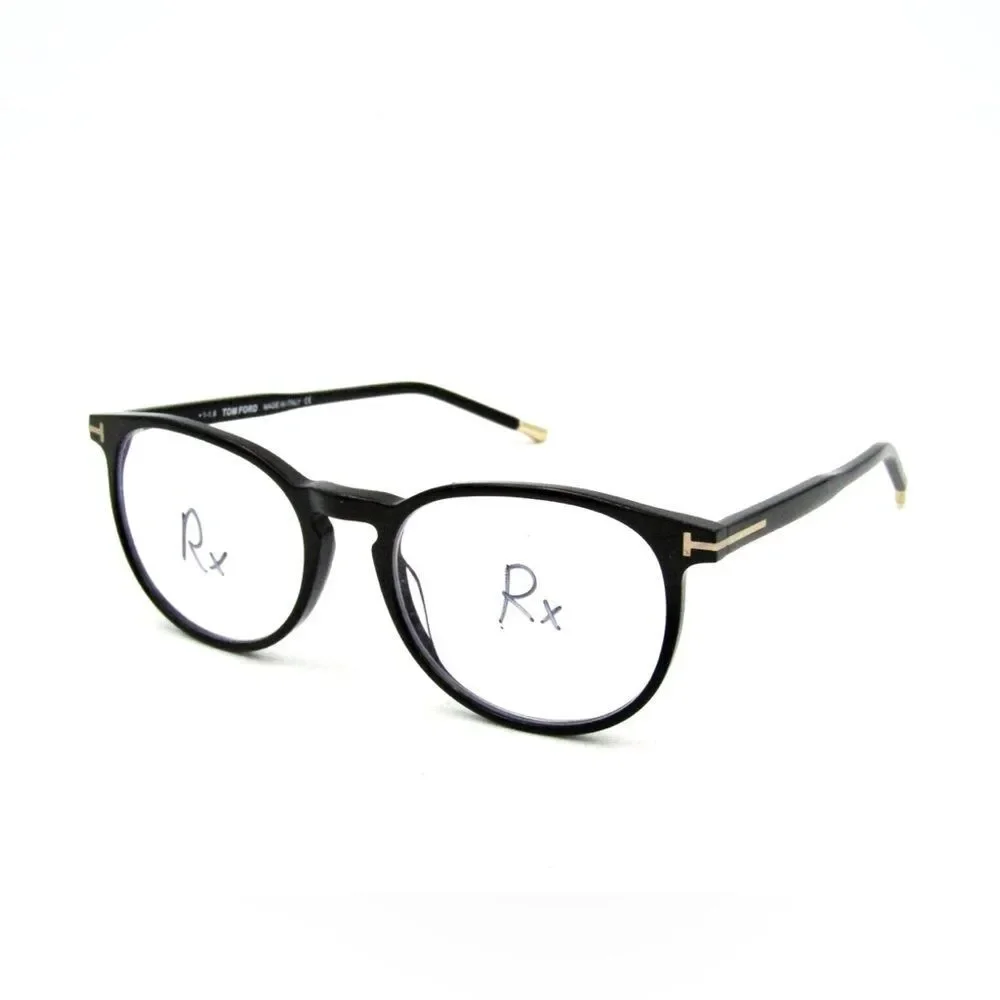 Tom Ford TF 5608-B Unisex Eyeglasses Frame, 001 Black NWT in packaging